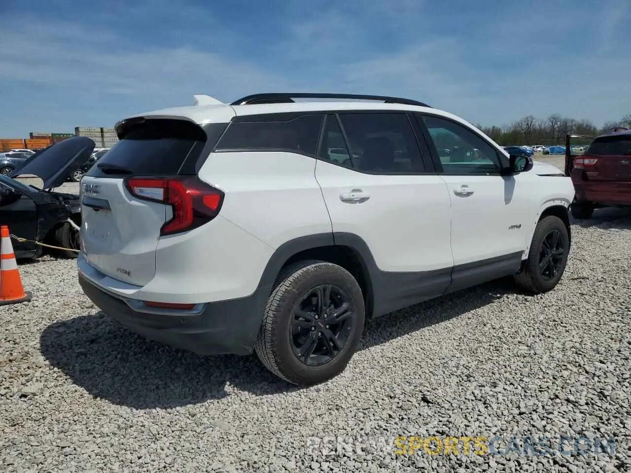 3 Photograph of a damaged car 3GKALYEG2RL168629 GMC TERRAIN AT 2024