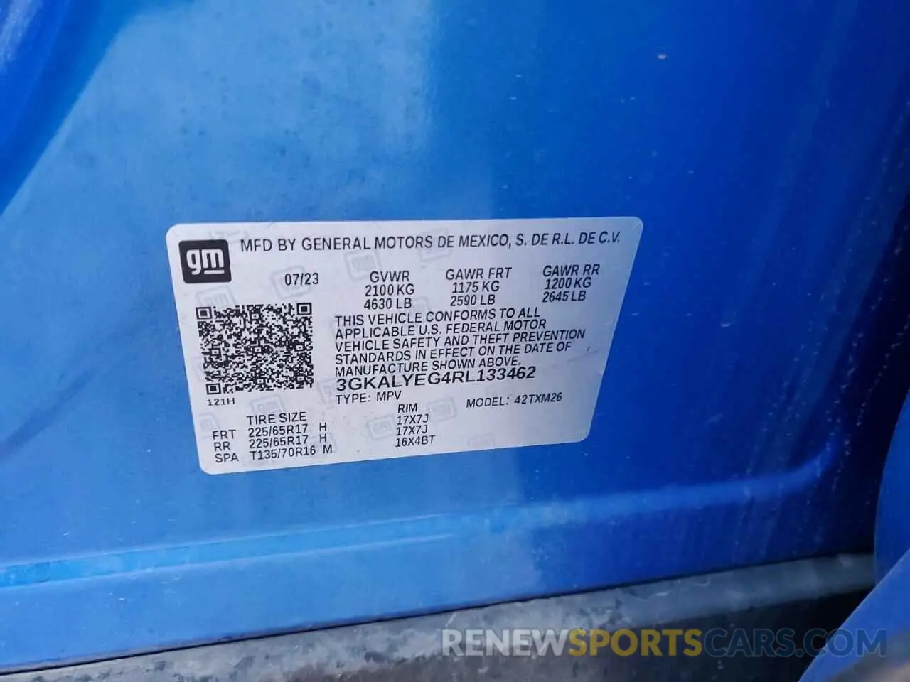 13 Photograph of a damaged car 3GKALYEG4RL133462 GMC TERRAIN AT 2024