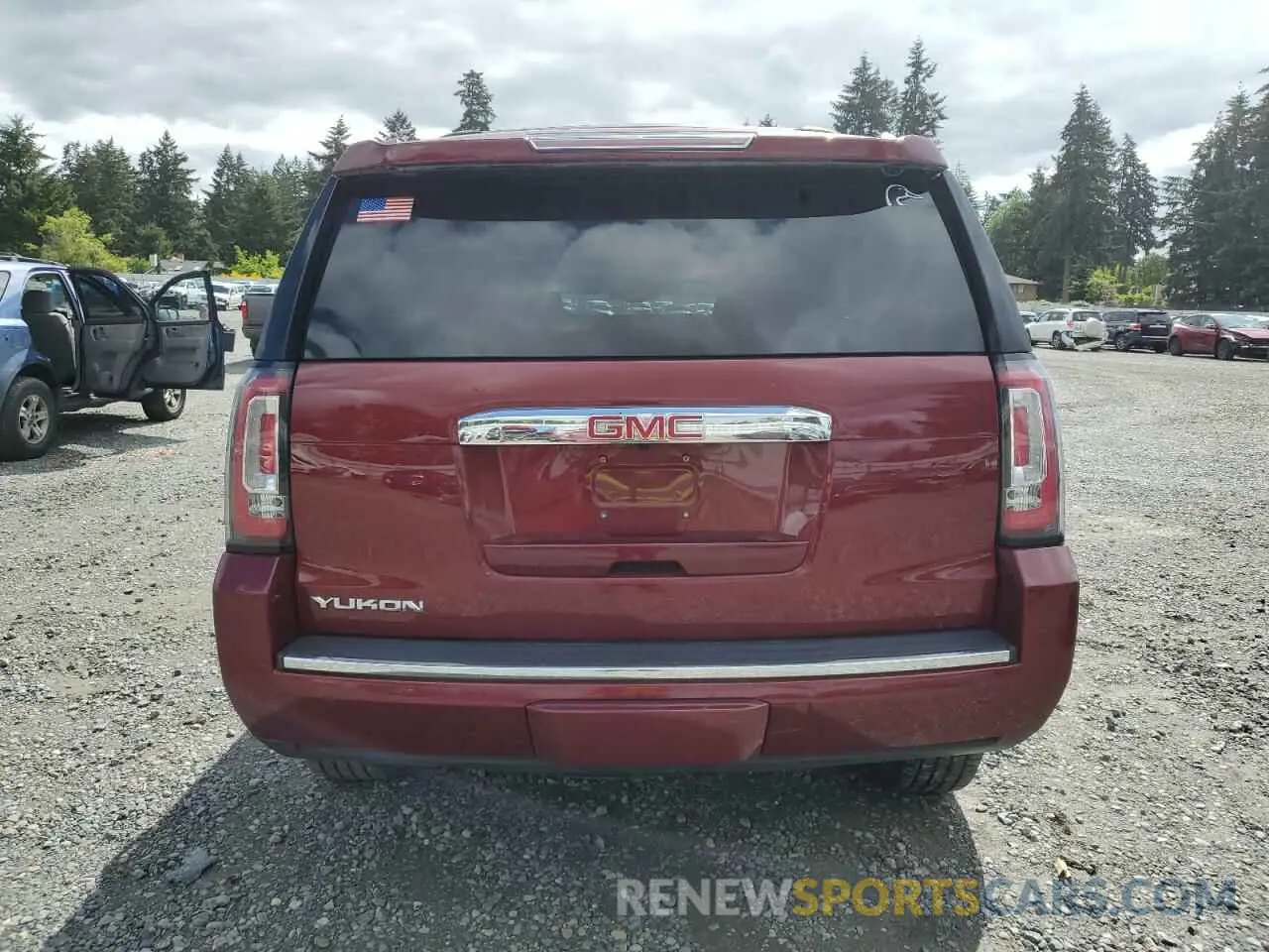 6 Photograph of a damaged car 1GKS2CKJXKR357568 GMC YUKON 2019