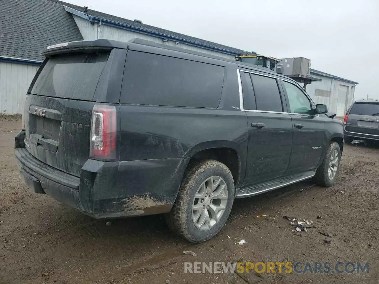3 Photograph of a damaged car 1GKS2FEC2KR204603 GMC YUKON 2019