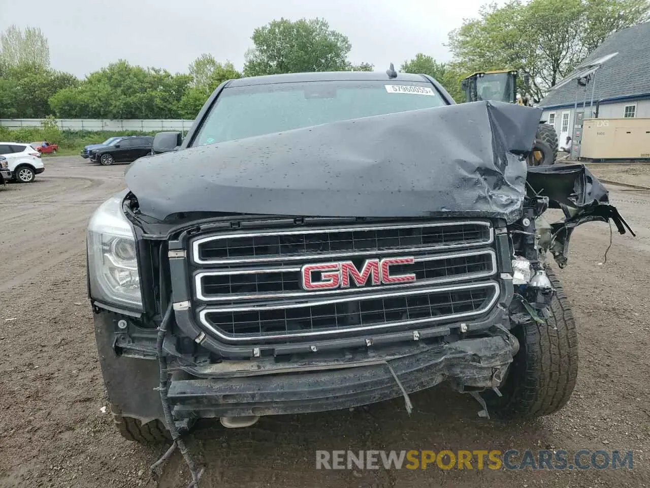 5 Photograph of a damaged car 1GKS2FEC2KR204603 GMC YUKON 2019