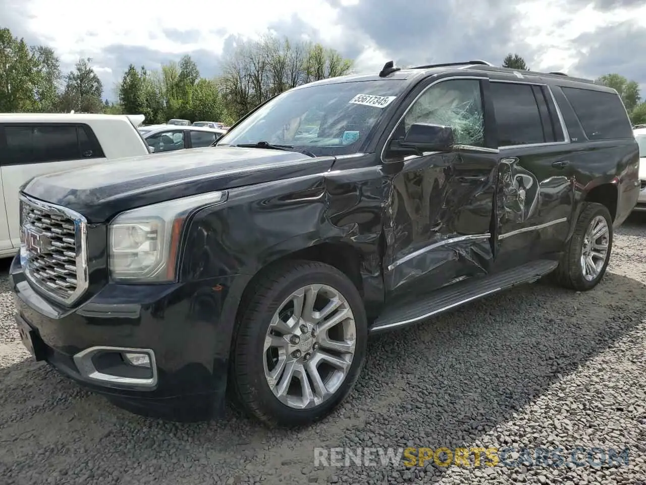1 Photograph of a damaged car 1GKS2GKC5KR247763 GMC YUKON 2019