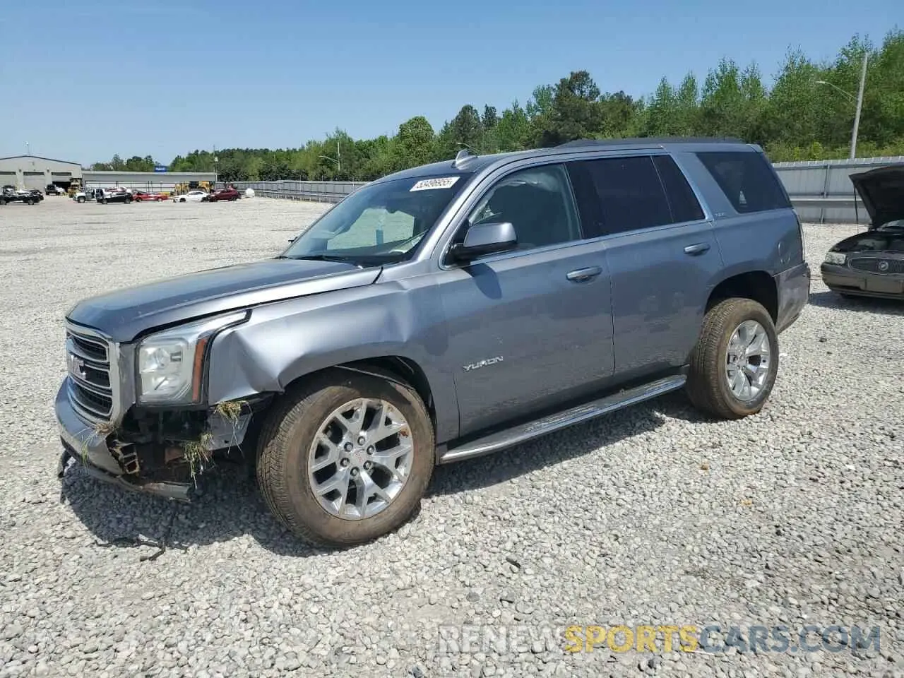 1 Photograph of a damaged car 1GKS1AKC2LR282231 GMC YUKON 2020