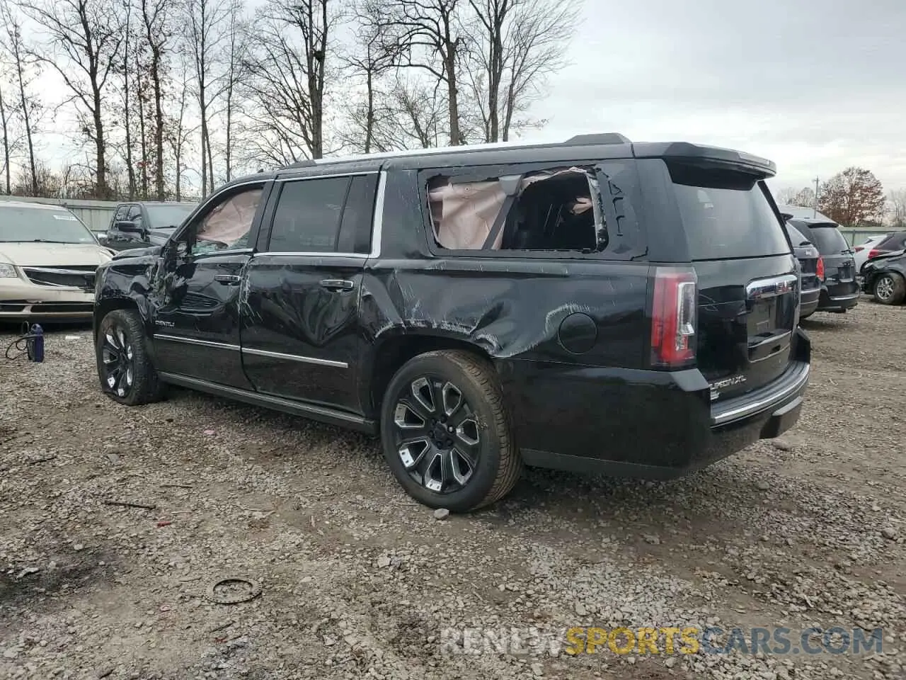 2 Photograph of a damaged car 1GKS2HKJ1LR302666 GMC YUKON 2020