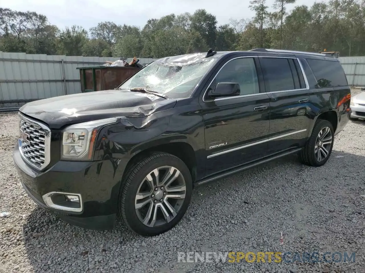 1 Photograph of a damaged car 1GKS2HKJ4LR265631 GMC YUKON 2020