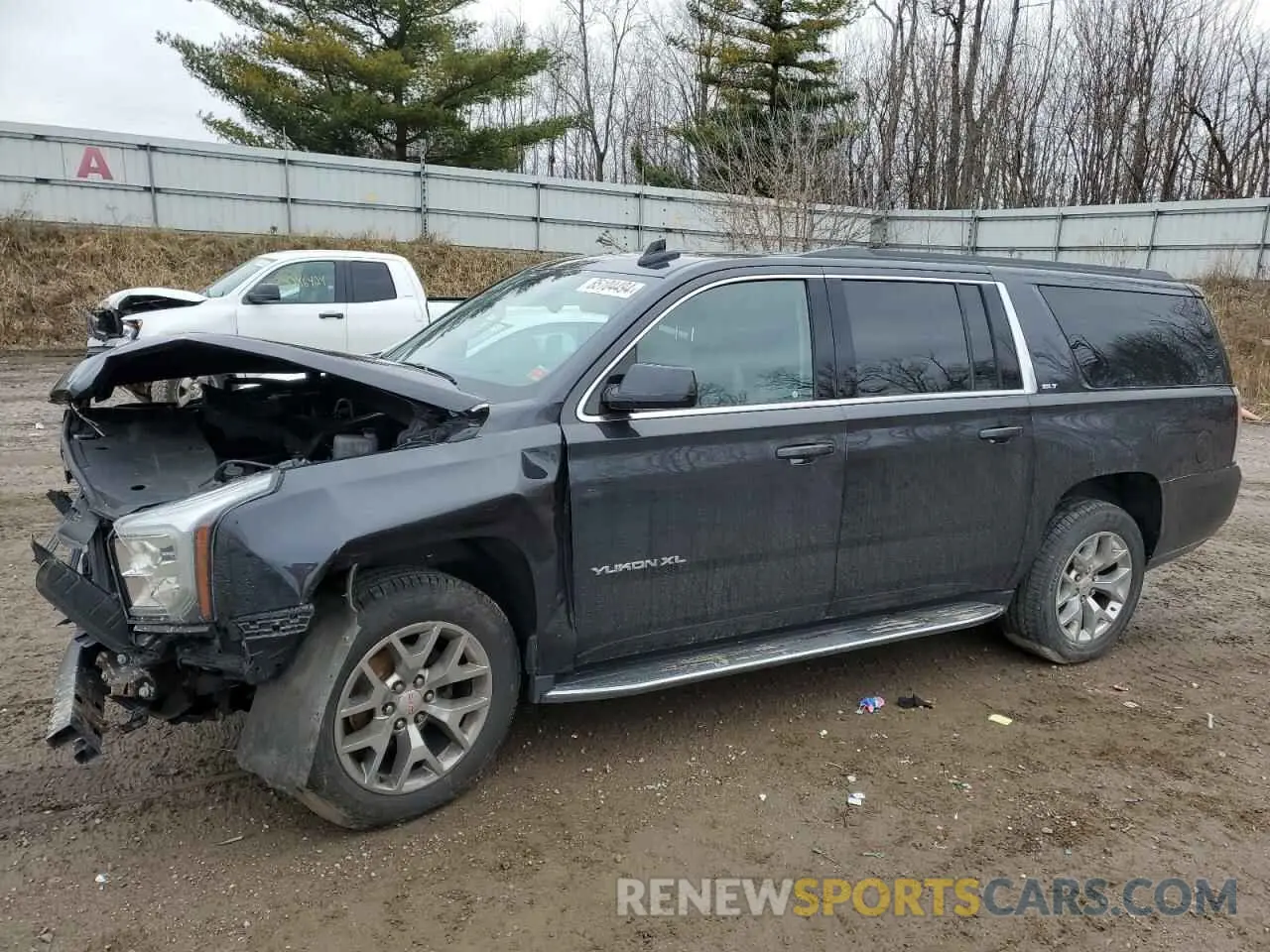 1 Photograph of a damaged car 1GKS2JKC3LR208149 GMC YUKON 2020
