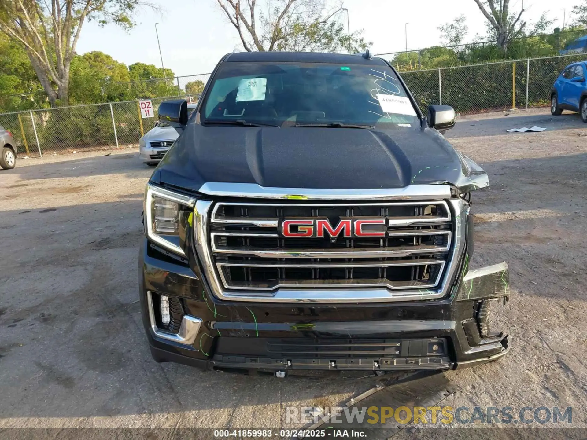 12 Photograph of a damaged car 1GKS1BKD8MR264204 GMC YUKON 2021