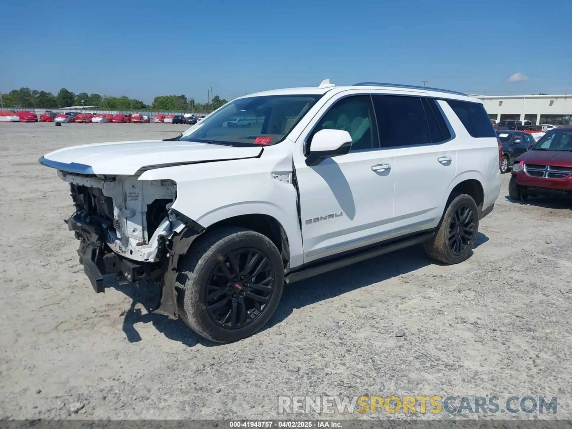 2 Photograph of a damaged car 1GKS1DKL2MR142019 GMC YUKON 2021