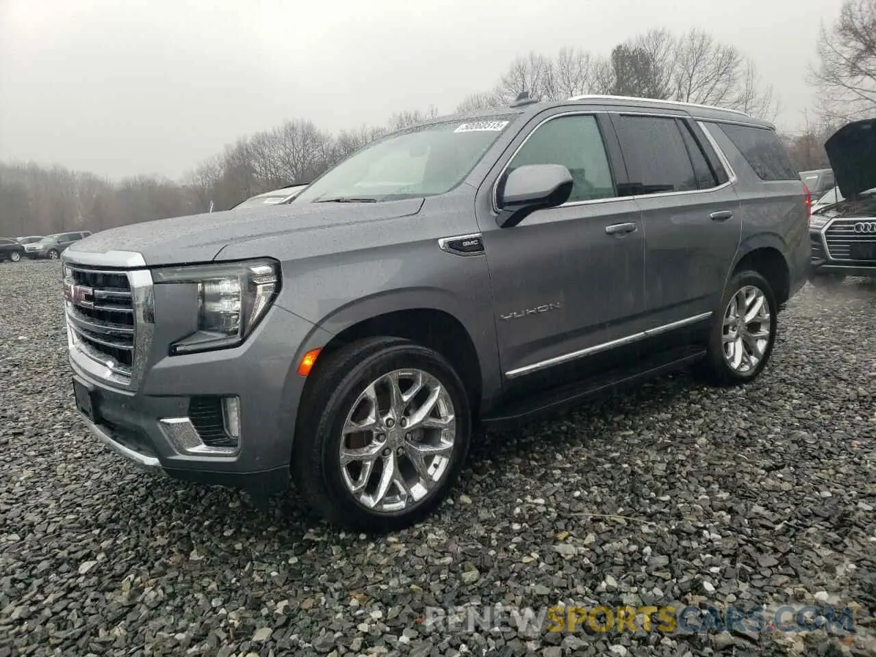 1 Photograph of a damaged car 1GKS2BKD8MR449494 GMC YUKON 2021