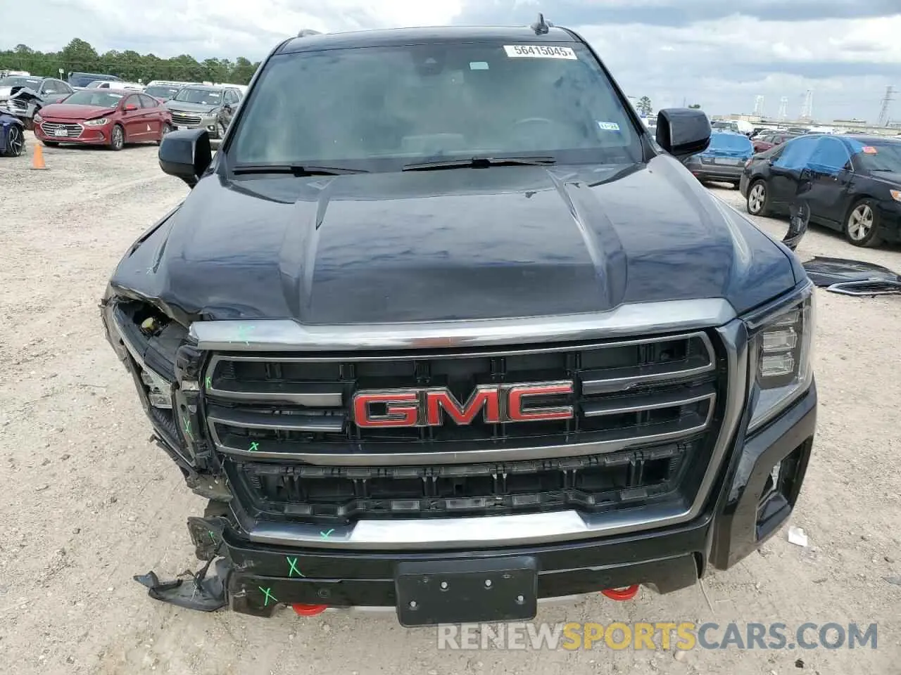 5 Photograph of a damaged car 1GKS2CKD1MR458480 GMC YUKON 2021