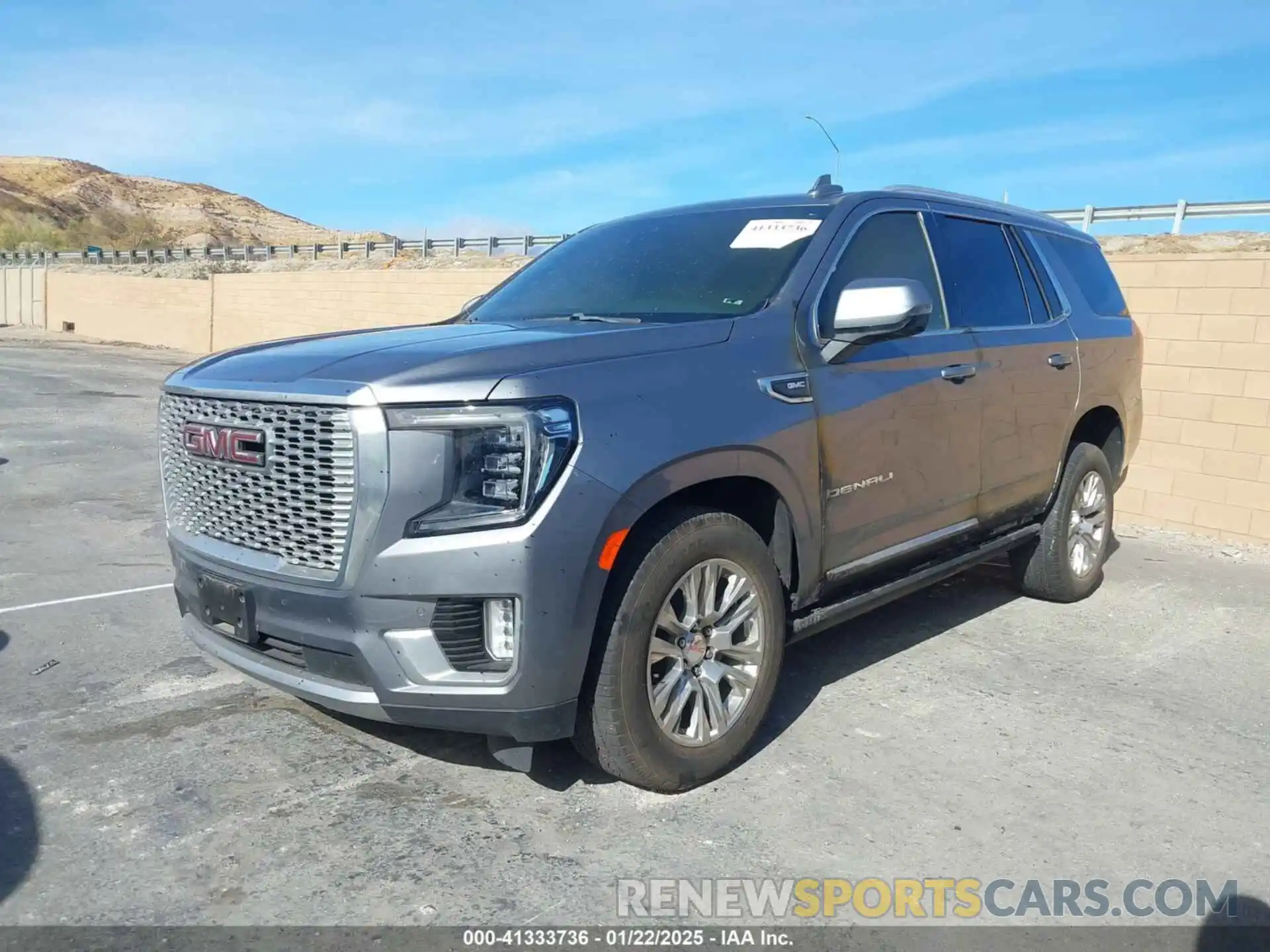 2 Photograph of a damaged car 1GKS2DKLXMR230331 GMC YUKON 2021