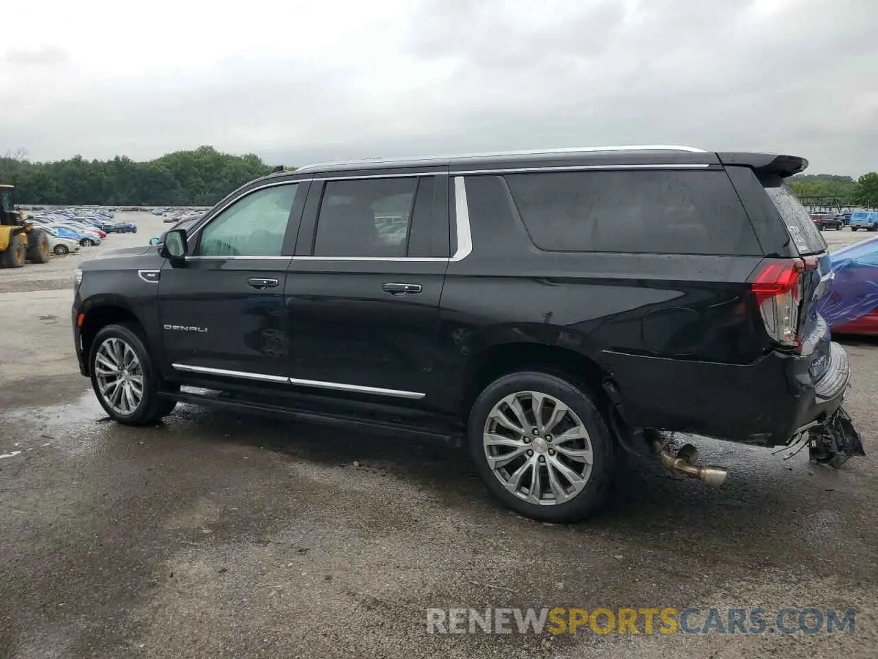 2 Photograph of a damaged car 1GKS2JKL1MR351151 GMC YUKON 2021