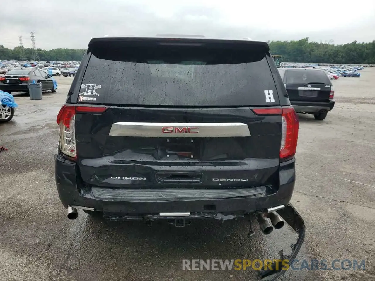 6 Photograph of a damaged car 1GKS2JKL1MR351151 GMC YUKON 2021