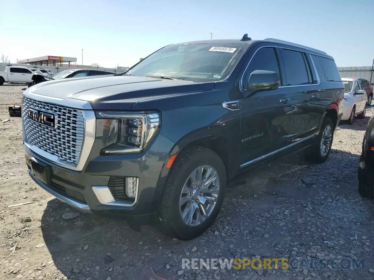 1 Photograph of a damaged car 1GKS2JKL4MR409222 GMC YUKON 2021