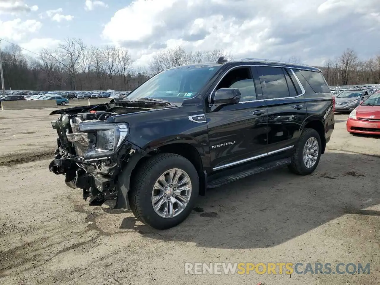 1 Photograph of a damaged car 1GKS2DKL0NR233501 GMC YUKON 2022