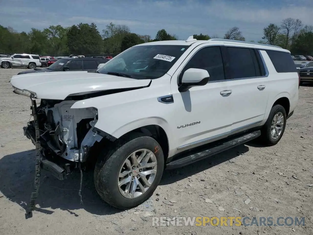 1 Photograph of a damaged car 1GKS2GKDXNR279332 GMC YUKON 2022