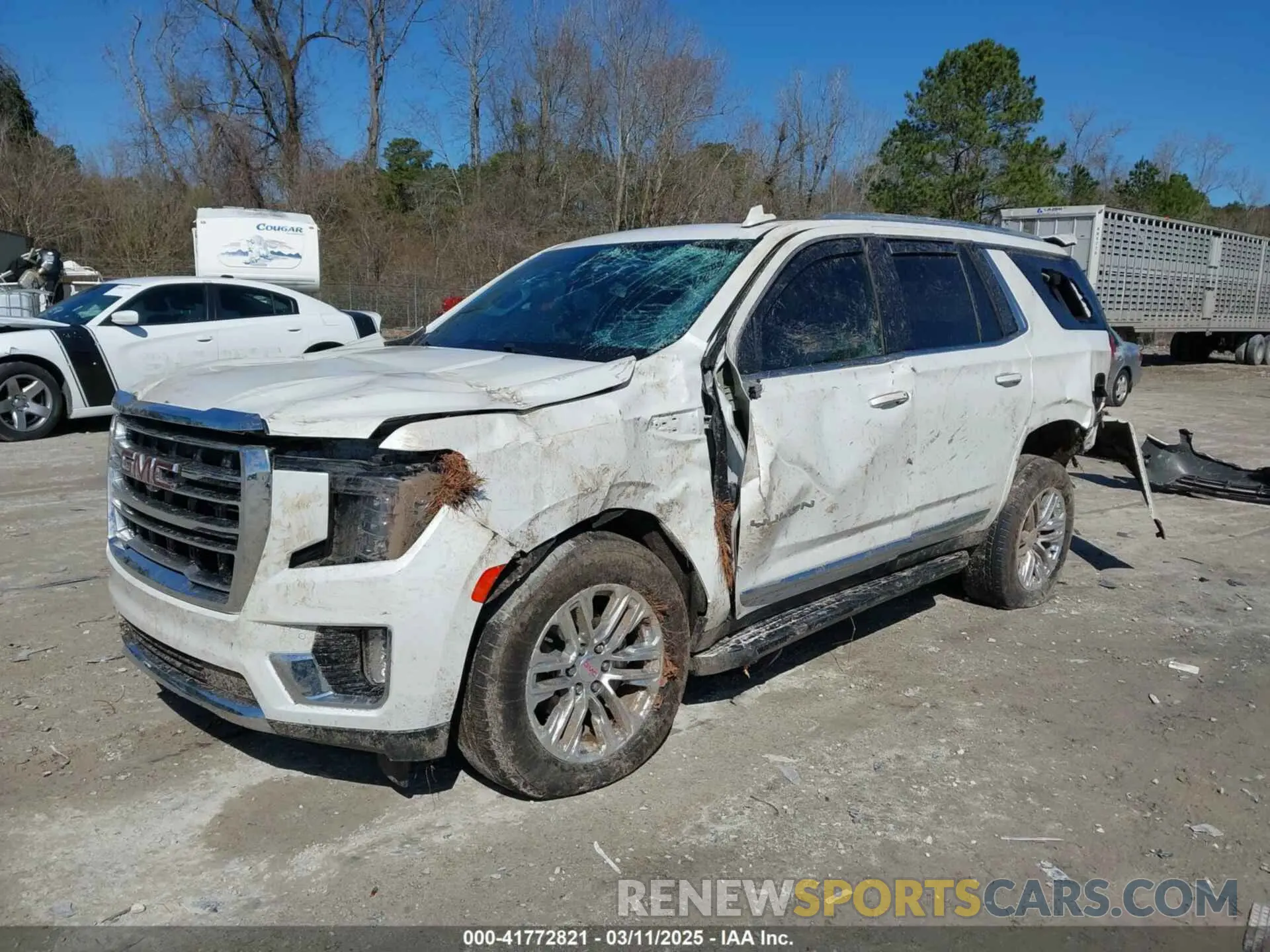 2 Photograph of a damaged car 1GKS1BKT2PR512815 GMC YUKON 2023