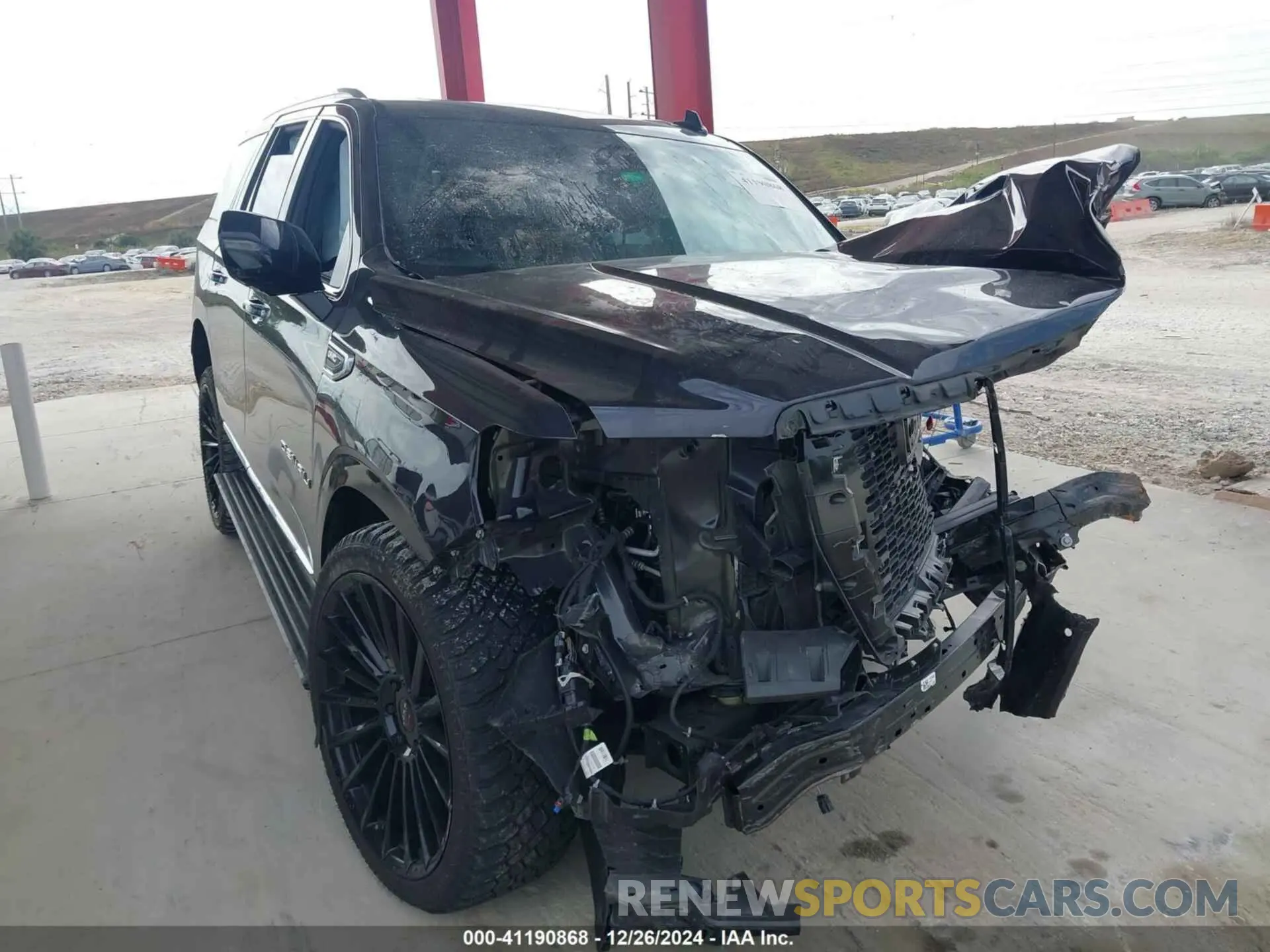 1 Photograph of a damaged car 1GKS1DKL2PR263170 GMC YUKON 2023