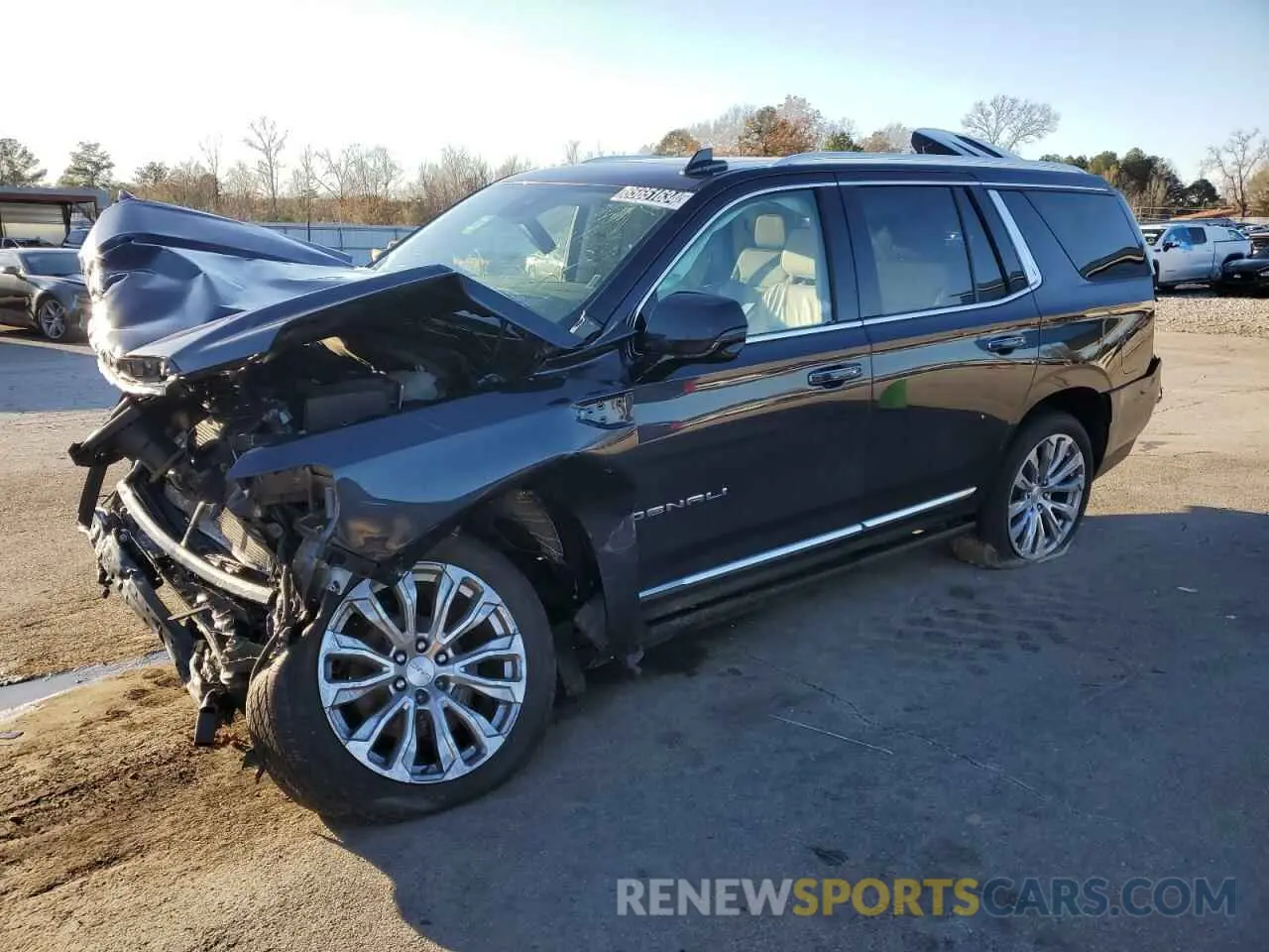 1 Photograph of a damaged car 1GKS1DKL9PR275963 GMC YUKON 2023