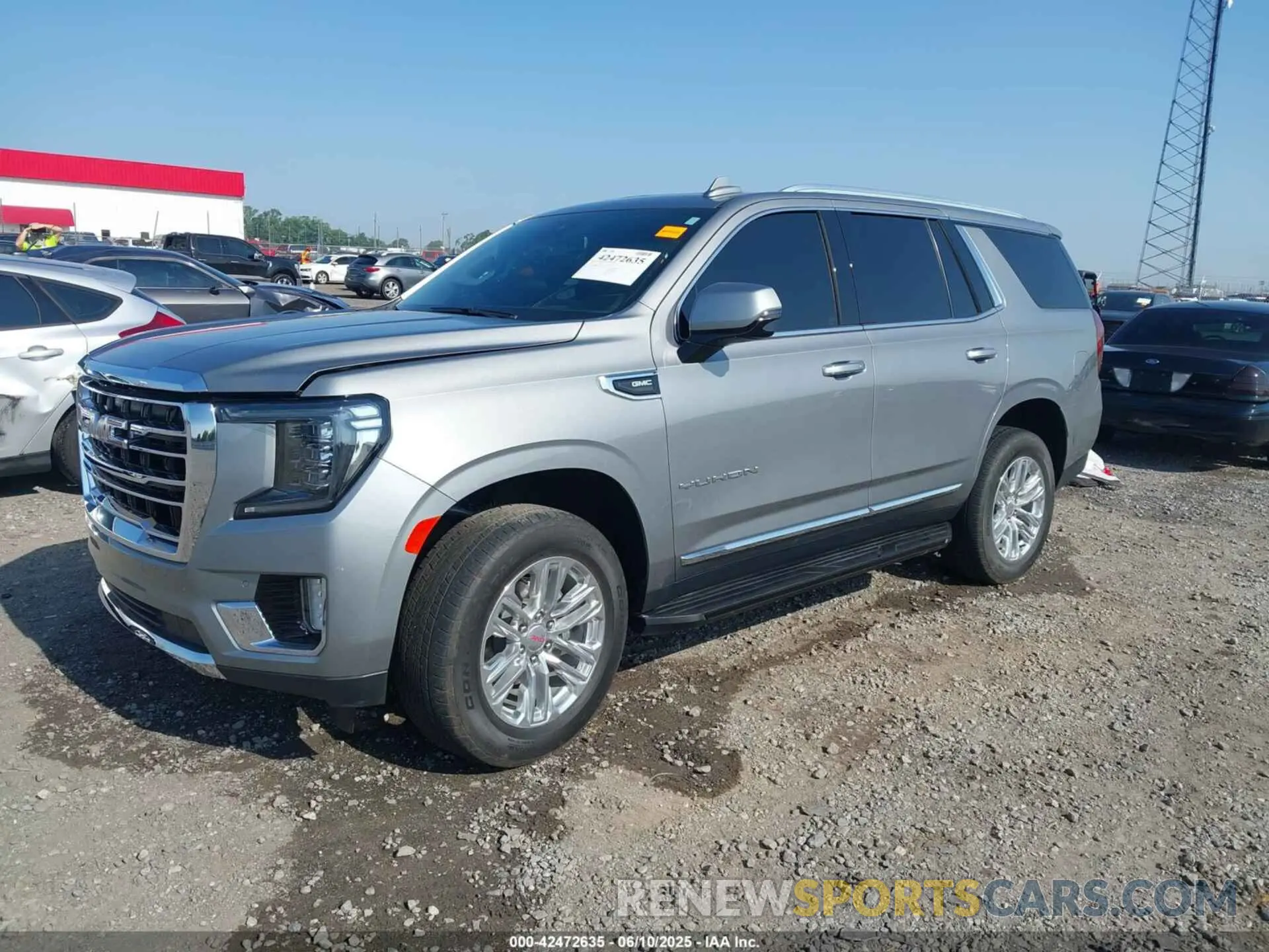 2 Photograph of a damaged car 1GKS2BKD9PR210427 GMC YUKON 2023