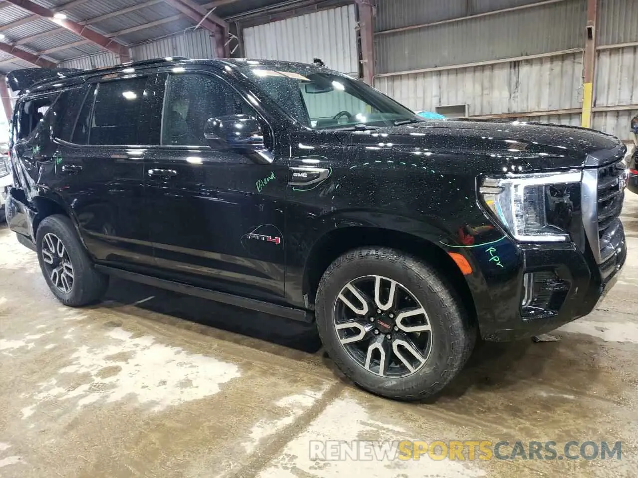 4 Photograph of a damaged car 1GKS2CKD2PR118453 GMC YUKON 2023