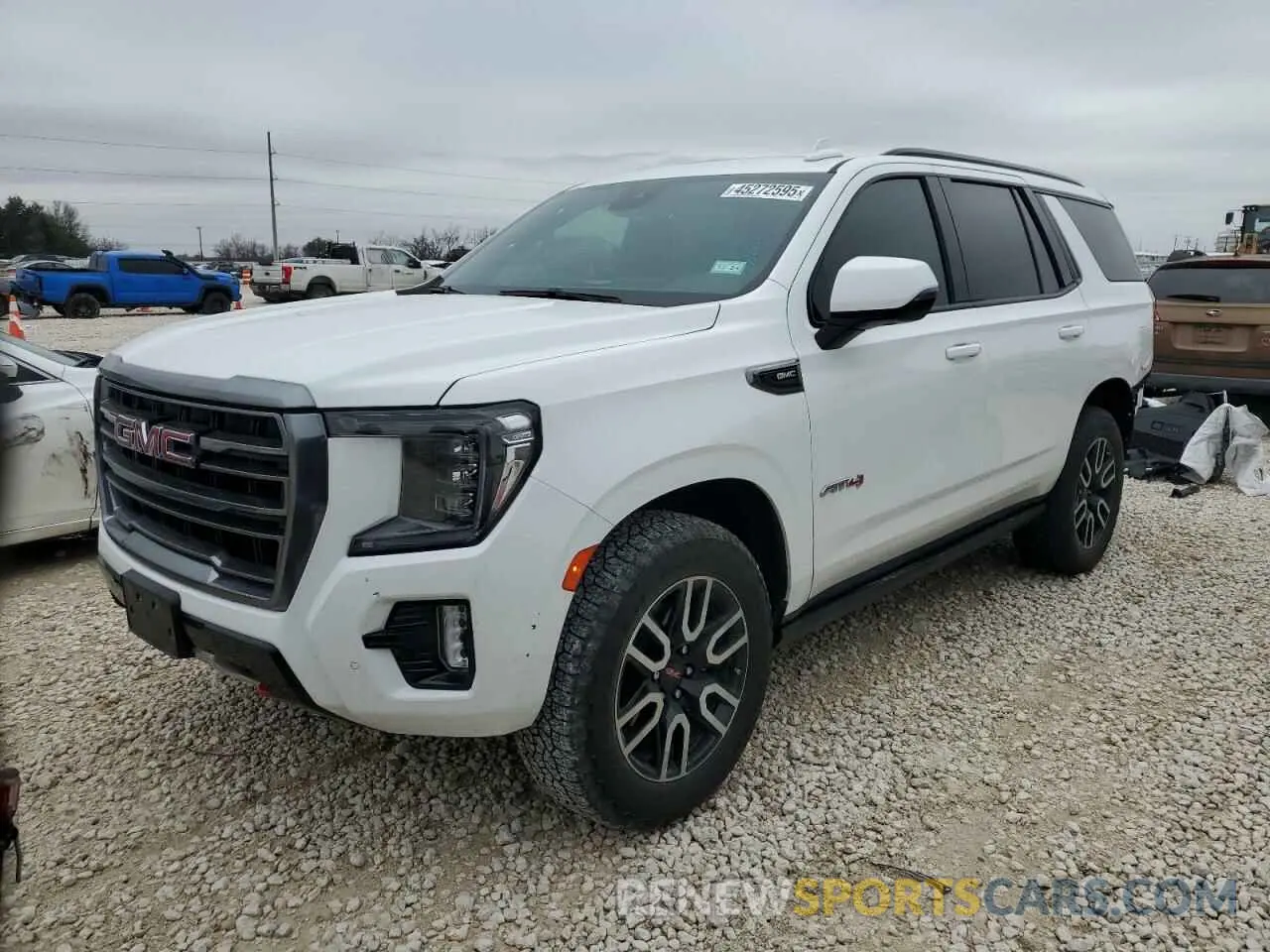 1 Photograph of a damaged car 1GKS2CKD2PR146446 GMC YUKON 2023