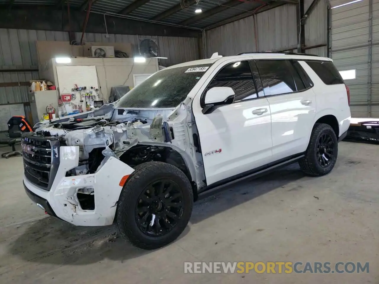 1 Photograph of a damaged car 1GKS2CKL0PR347236 GMC YUKON 2023