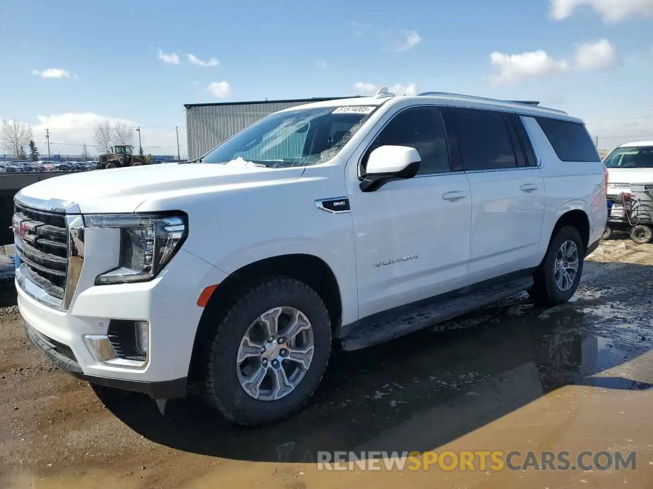1 Photograph of a damaged car 1GKS2FKD8PR225086 GMC YUKON 2023