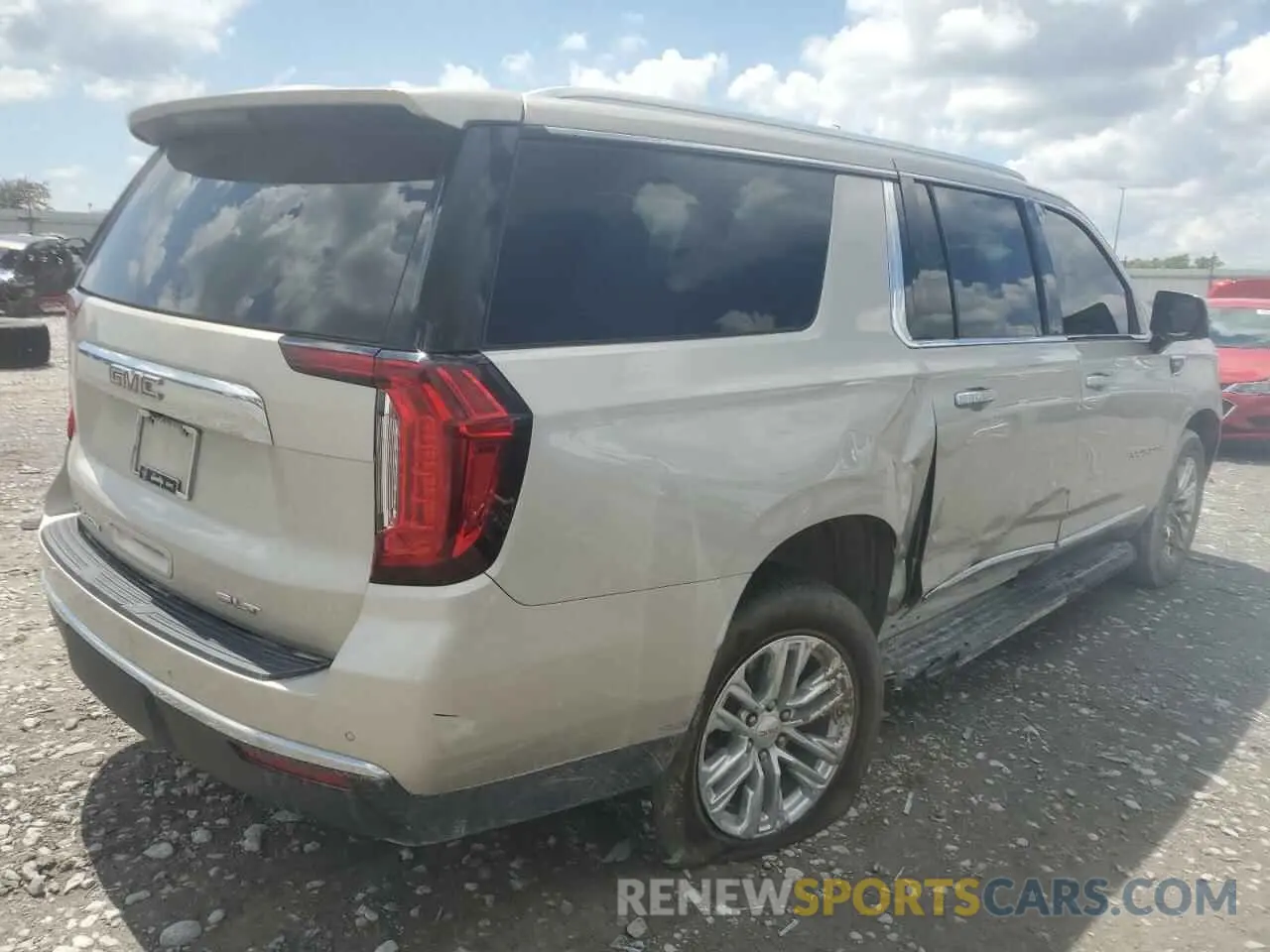 3 Photograph of a damaged car 1GKS2GKD1PR247839 GMC YUKON 2023