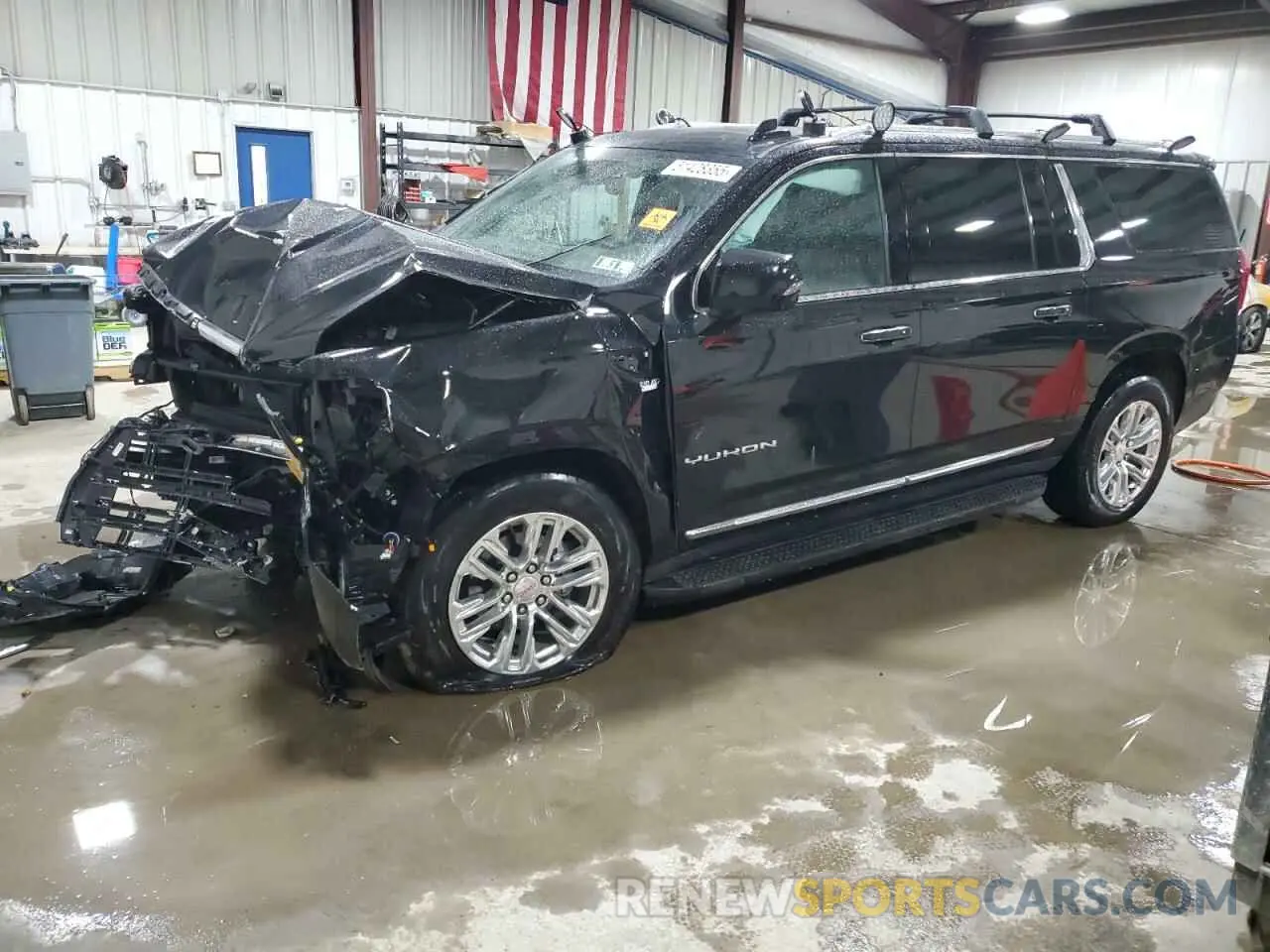 1 Photograph of a damaged car 1GKS2GKD2PR255643 GMC YUKON 2023