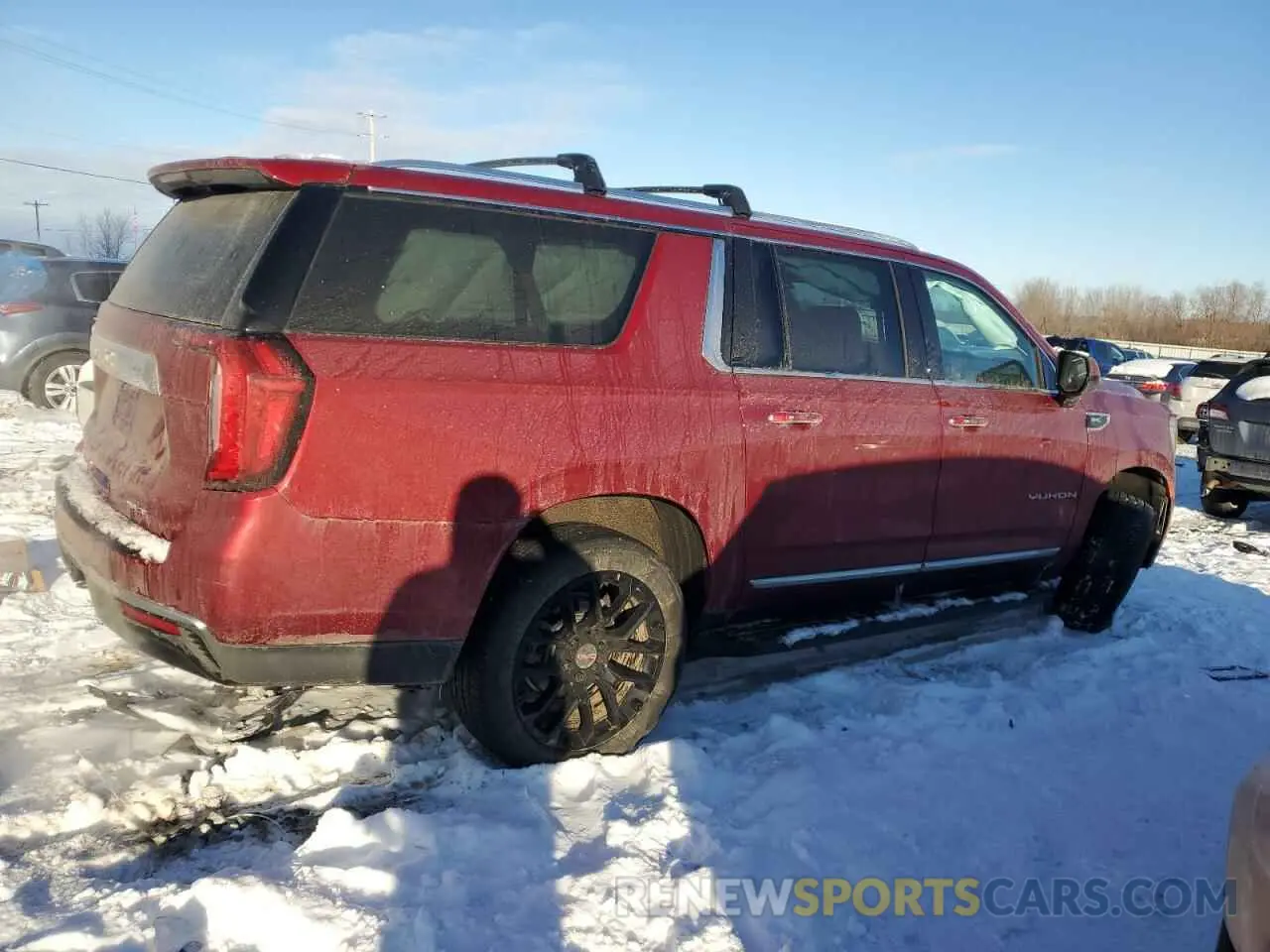 3 Photograph of a damaged car 1GKS2GKD3PR144843 GMC YUKON 2023