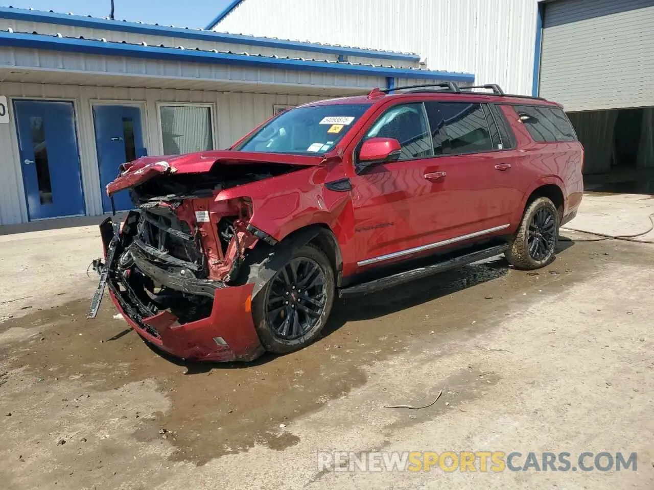 1 Photograph of a damaged car 1GKS2GKD7PR499188 GMC YUKON 2023