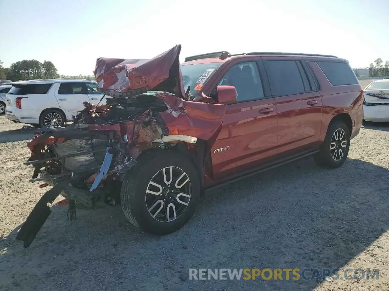1 Photograph of a damaged car 1GKS2HKD3PR428270 GMC YUKON 2023