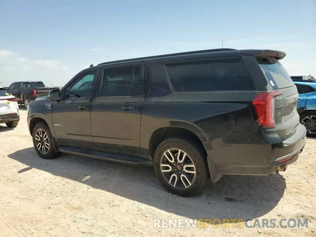 2 Photograph of a damaged car 1GKS2HKL0PR408551 GMC YUKON 2023