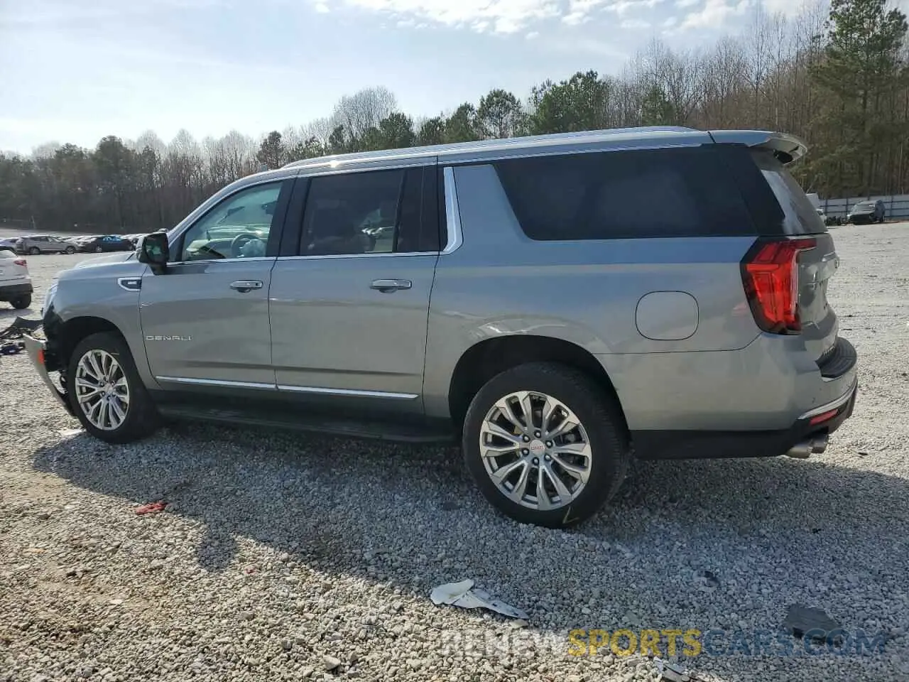 2 Photograph of a damaged car 1GKS2JKL8PR504497 GMC YUKON 2023