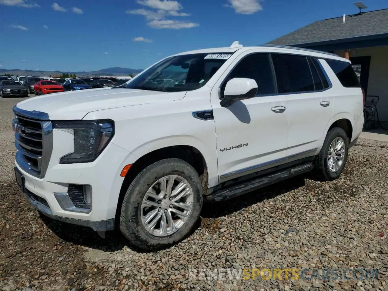 1 Photograph of a damaged car 1GKS2BKD1RR233137 GMC YUKON 2024