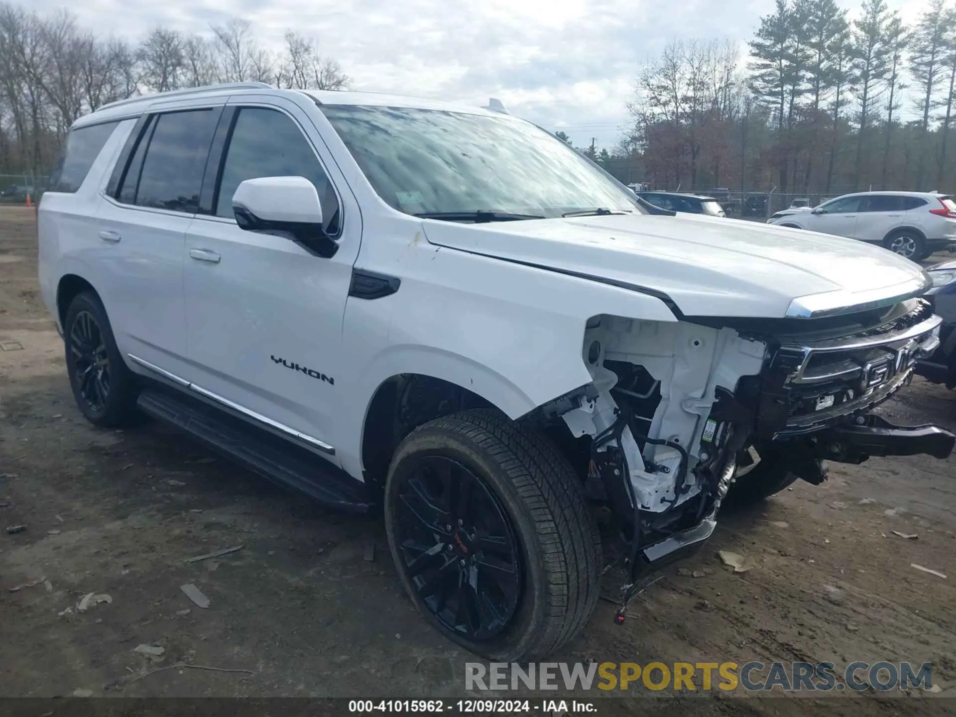 1 Photograph of a damaged car 1GKS2BKD4RR312432 GMC YUKON 2024