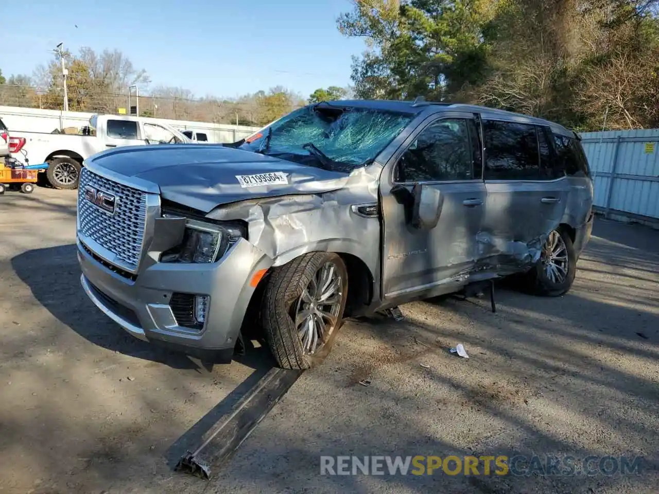 1 Photograph of a damaged car 1GKS2DKL4RR123136 GMC YUKON 2024