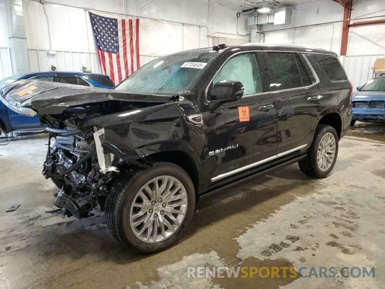 1 Photograph of a damaged car 1GKS2DRL4SR182229 GMC YUKON 2025