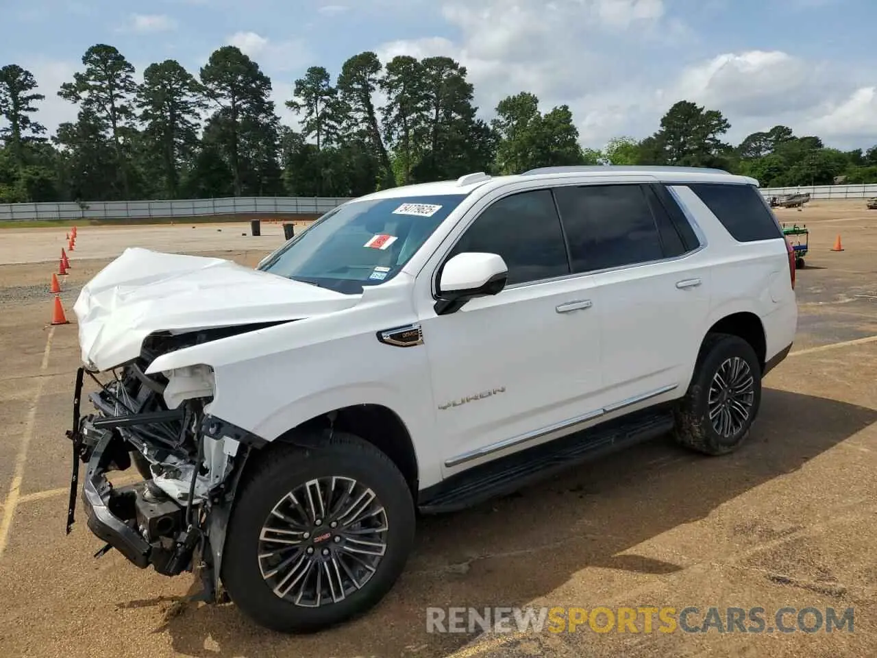 1 Photograph of a damaged car 1GKS2BRD3SR104361 GMC YUKON ELEV 2025