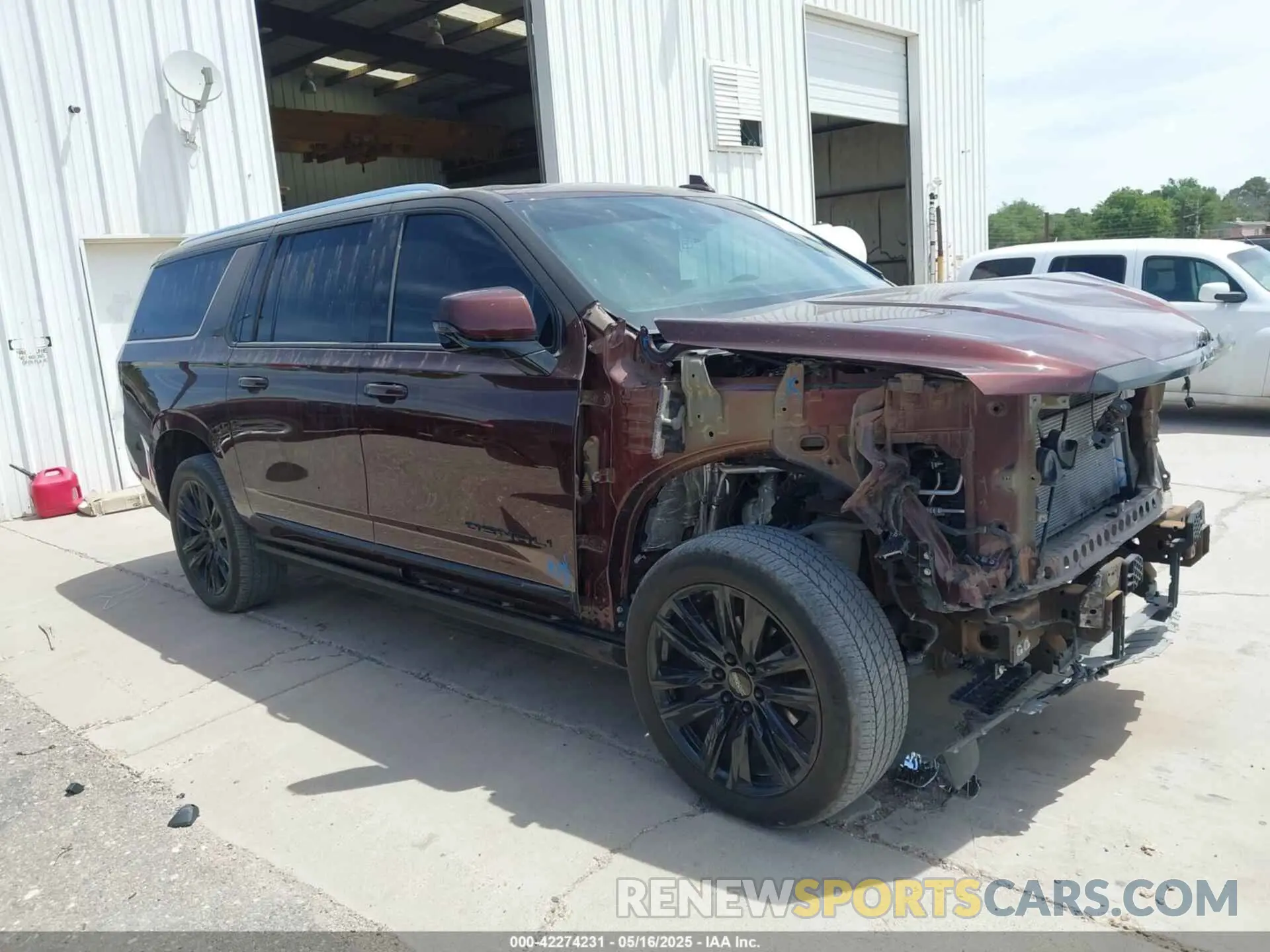 13 Photograph of a damaged car 1GKS2JKL4PR280242 GMC YUKON XL 2023