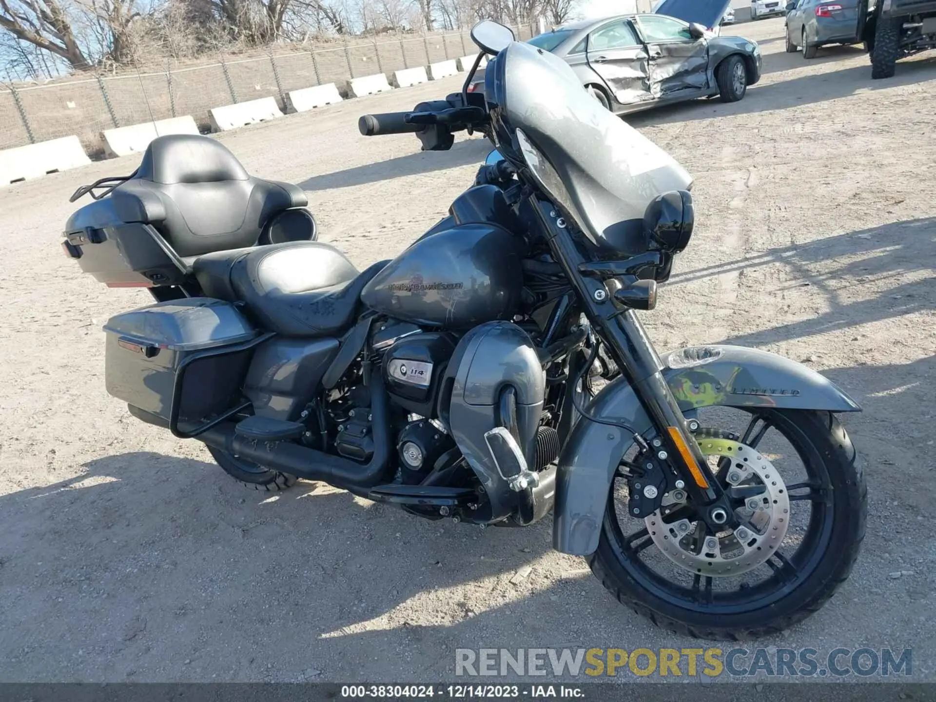 1 Photograph of a damaged car 1HD1KEF10MB631559 HARLEY-DAVIDSON FLHTK 2021