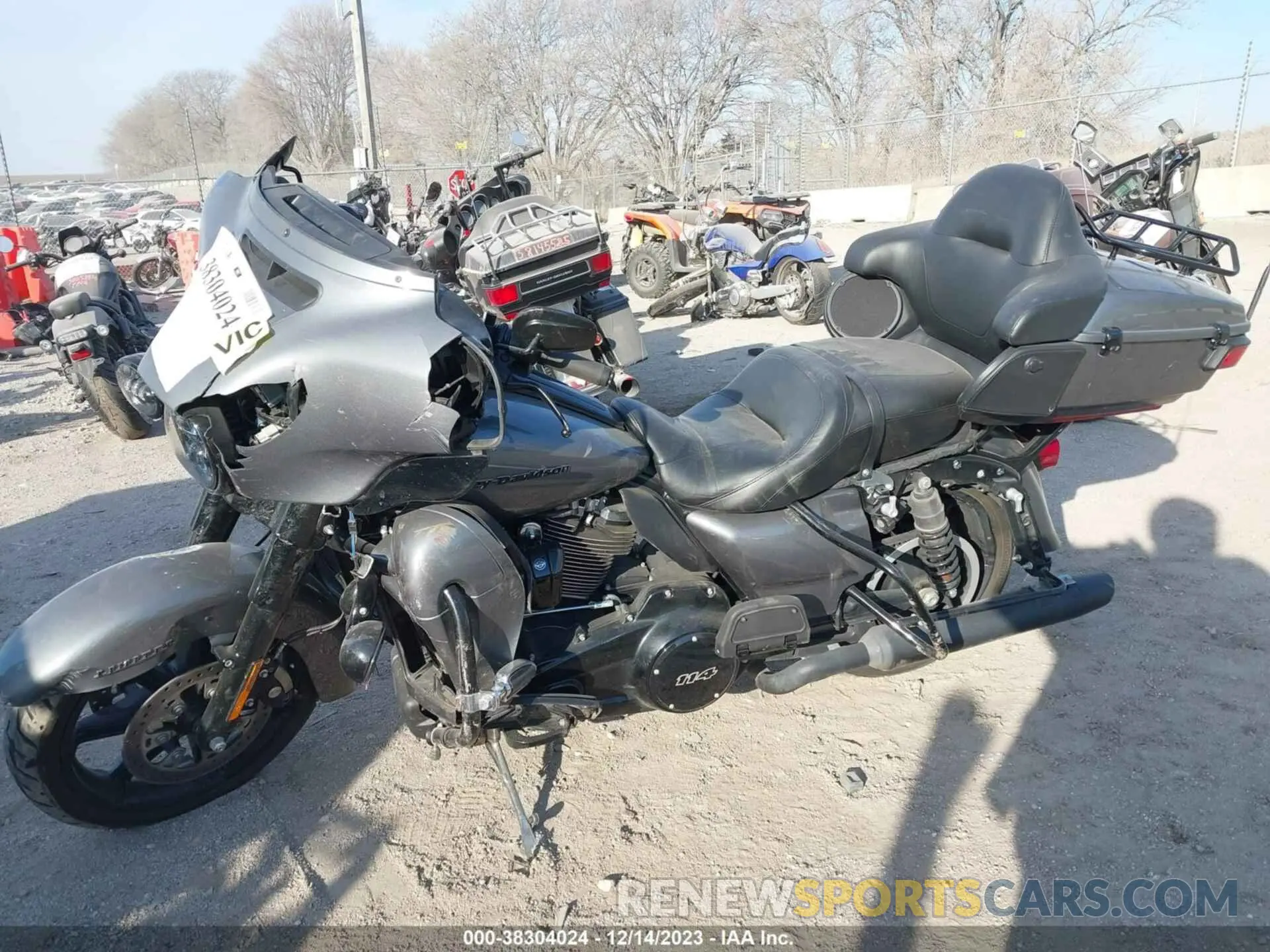 2 Photograph of a damaged car 1HD1KEF10MB631559 HARLEY-DAVIDSON FLHTK 2021