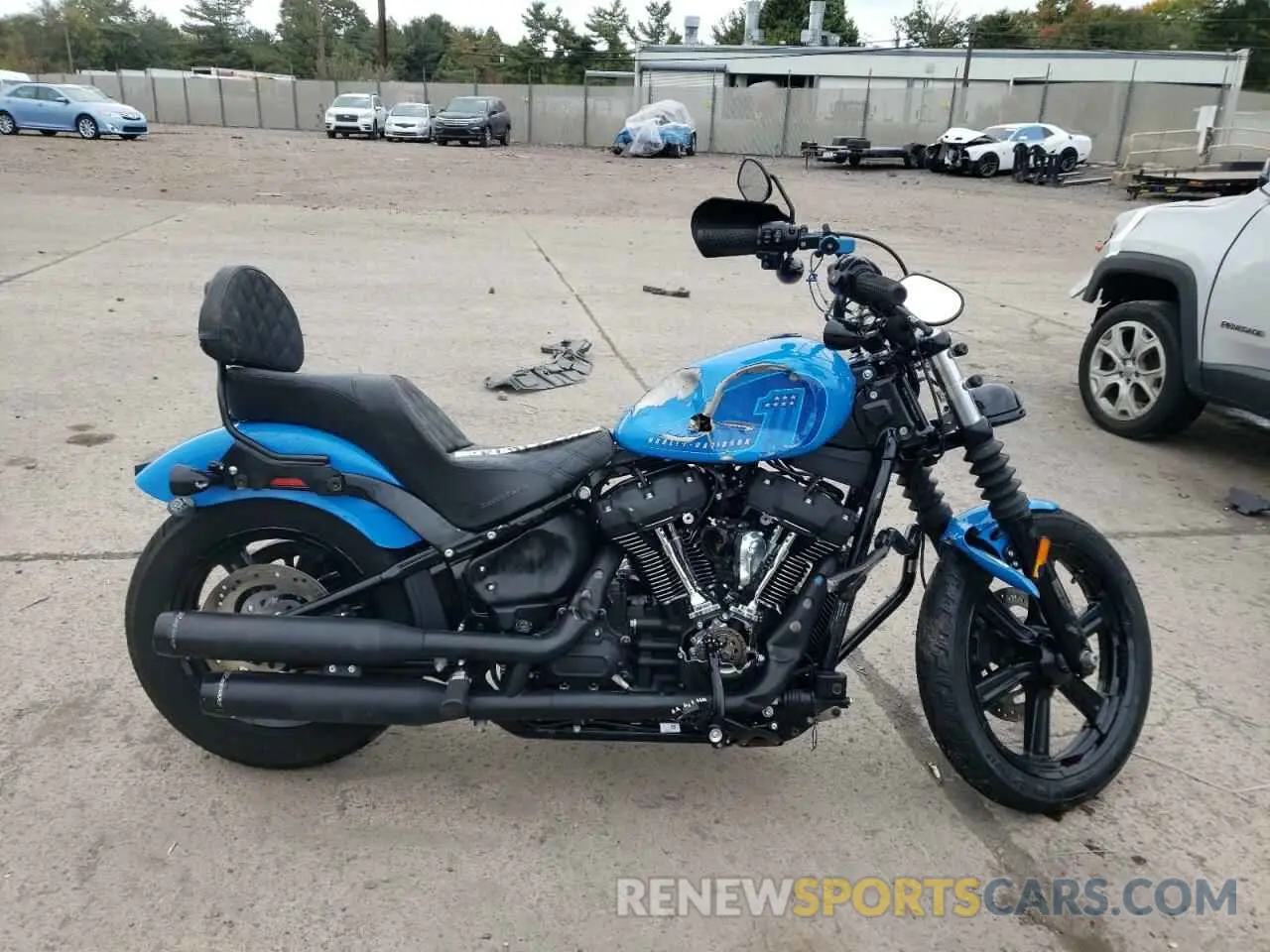 1 Photograph of a damaged car 1HD1YYK17NB026512 HARLEY-DAVIDSON FXBBS 2022