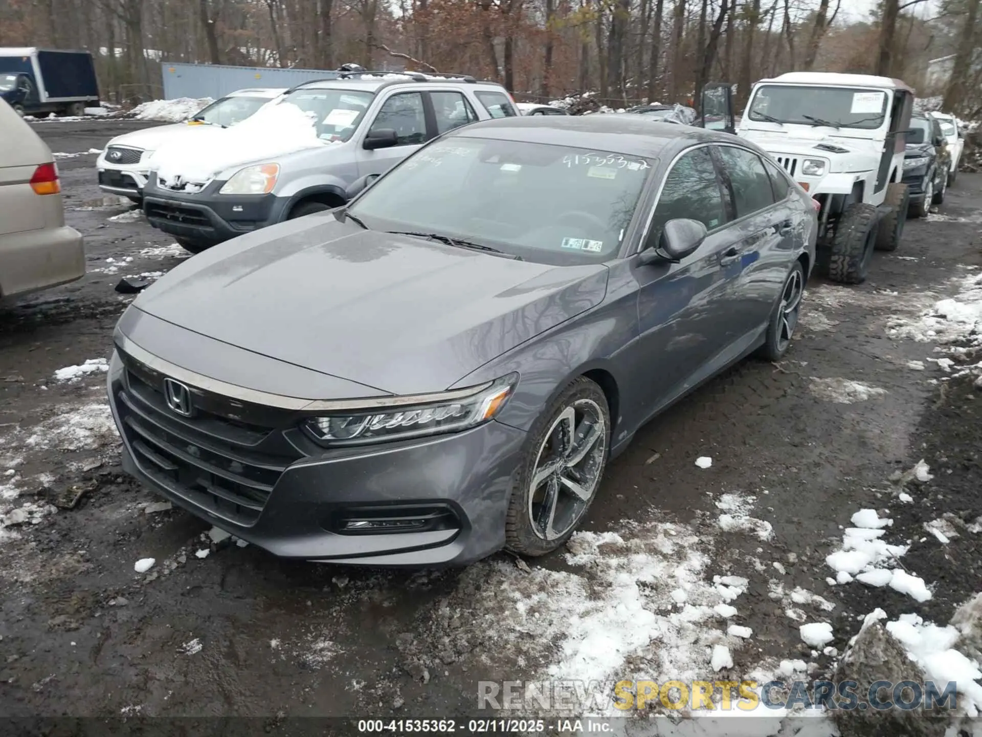 2 Photograph of a damaged car 1HGCV1E33KA166924 HONDA ACCORD 2019