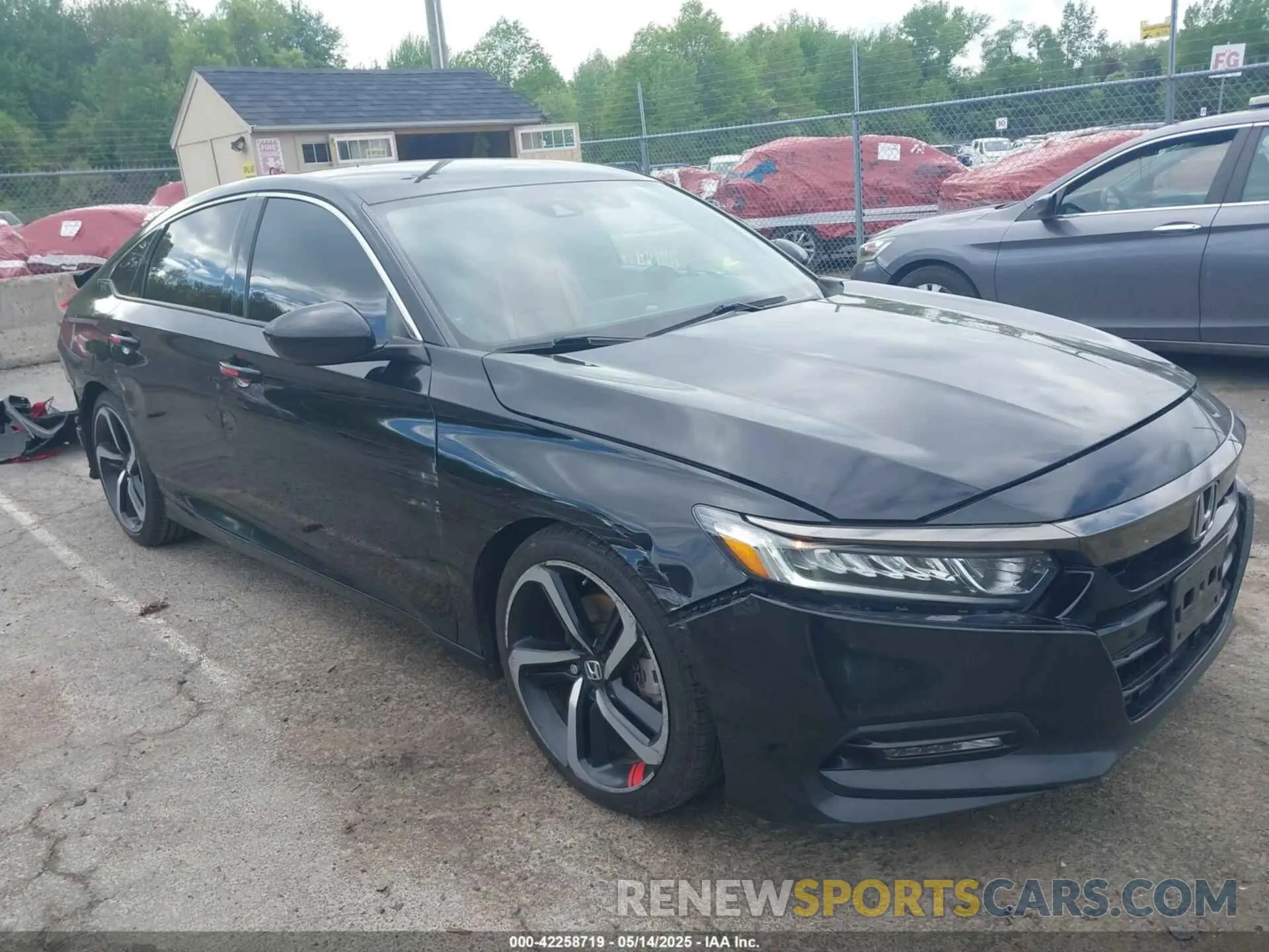 1 Photograph of a damaged car 1HGCV1E37KA035642 HONDA ACCORD 2019