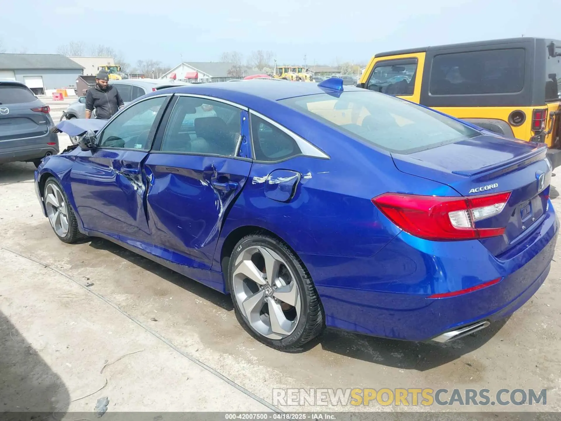 14 Photograph of a damaged car 1HGCV1E3XKA035621 HONDA ACCORD 2019