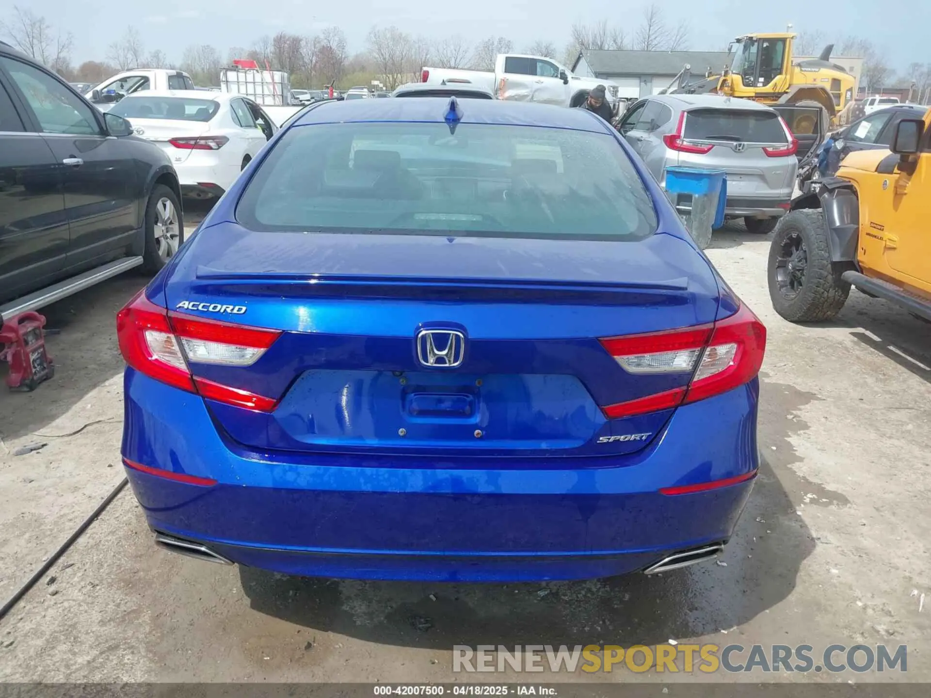 16 Photograph of a damaged car 1HGCV1E3XKA035621 HONDA ACCORD 2019