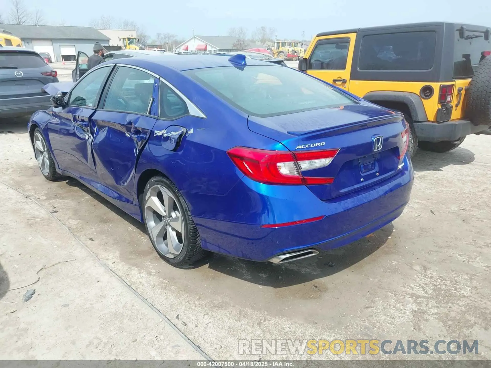 3 Photograph of a damaged car 1HGCV1E3XKA035621 HONDA ACCORD 2019