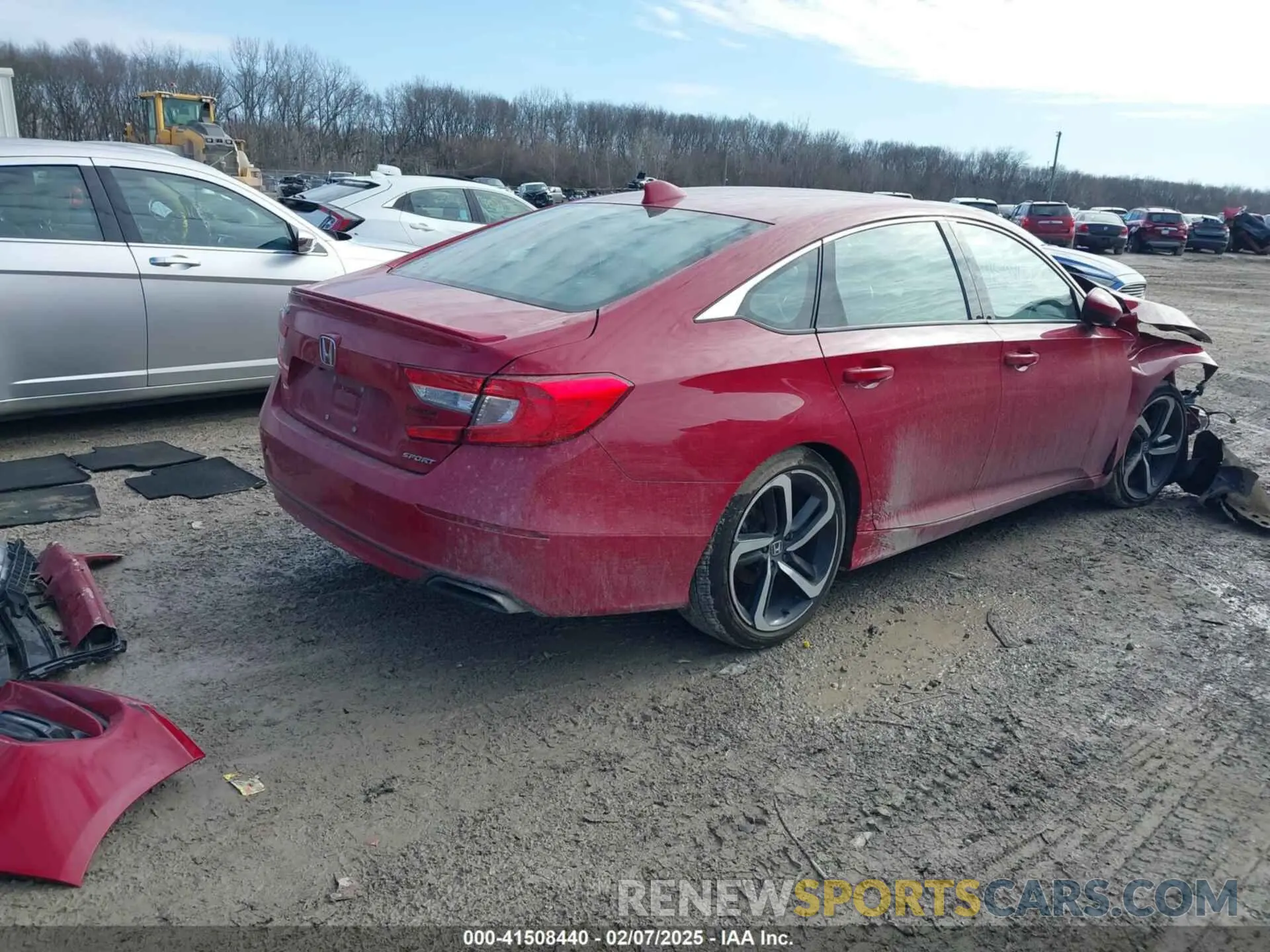 4 Photograph of a damaged car 1HGCV1E3XKA046053 HONDA ACCORD 2019